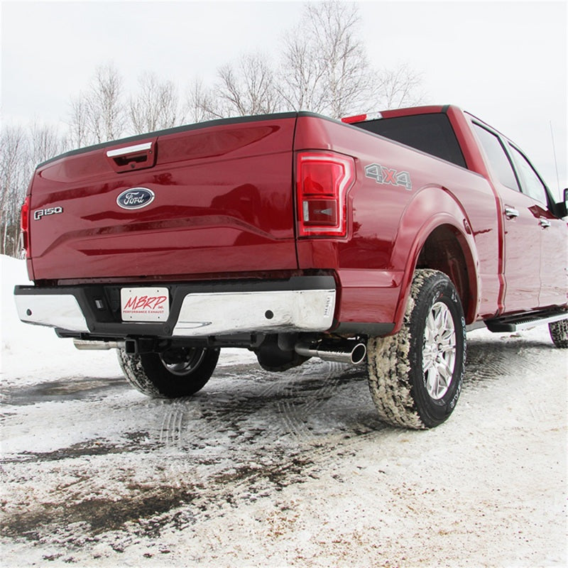 MBRP 2015 Ford F-150 5.0L 3in Cat Back Dual Split Side Exit AL Exhaust System - DTX Performance