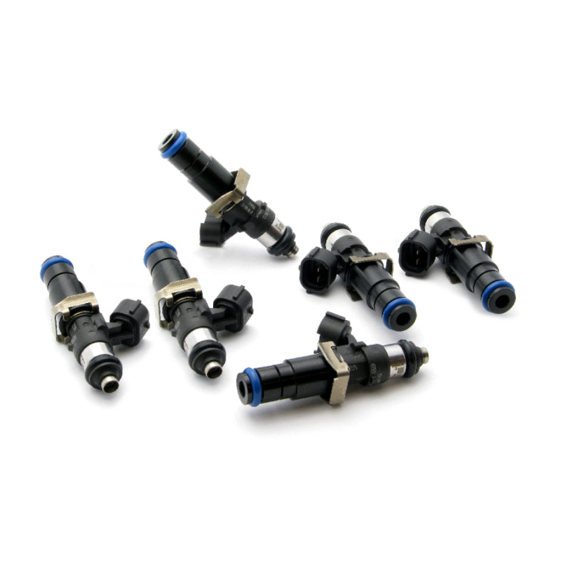 DeatschWerks 93-98 Toyota Supra TT 2200cc Injectors for Top Feed Conversion 14mm O-Ring (set of 6) - DTX Performance