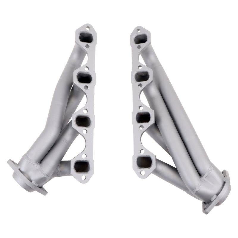 BBK 79-93 Mustang 351 Swap Shorty Unequal Length Exhaust Headers - 1-5/8 Titanium Ceramic - DTX Performance