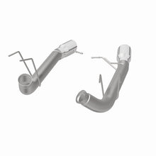 Load image into Gallery viewer, MagnaFlow 13 Ford Mustang Dual Split Rear Exit Stainless Axle-Back Cat Back Exhaust (Competition) - DTX Performance