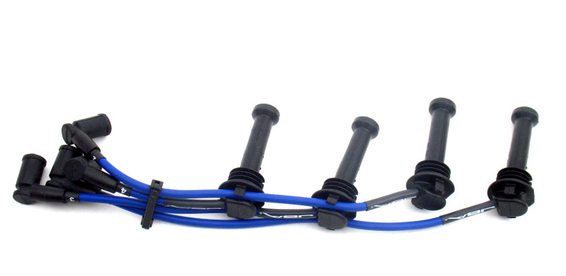 JBA 00-03 Ford Focus 2.0L Zetec Ignition Wires - Blue - DTX Performance