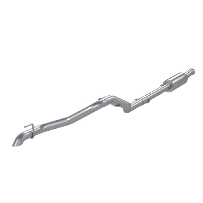 MBRP 2020 Jeep Gladiator 2.5in Single Rear Exit Cat Back Exhaust - T304 SS (Off-Road) - DTX Performance