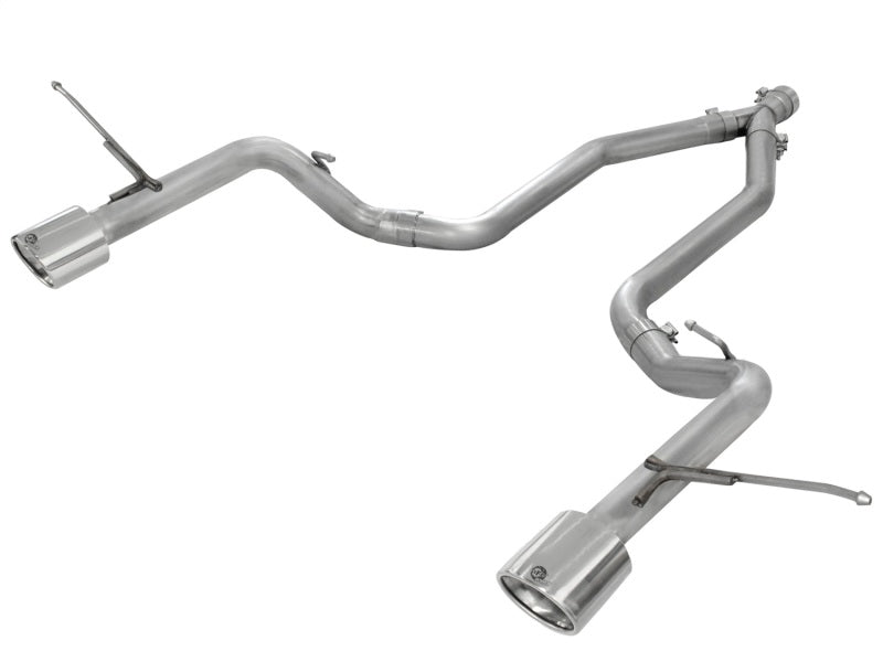 aFe MACHForce XP 14+ Jeep Grand Cherokee V6 3.0L (td) 2.5in DPF-Back 409SS Exhaust w/o Resonators - DTX Performance