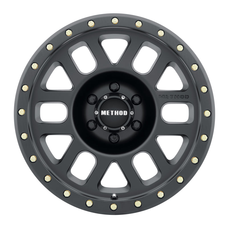 Method MR309 Grid 18x9 0mm Offset 6x5.5 108mm CB Matte Black Wheel - DTX Performance