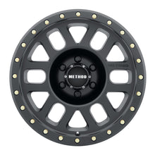 Load image into Gallery viewer, Method MR309 Grid 17x8.5 0mm Offset 6x135 94mm CB Matte Black Wheel - DTX Performance