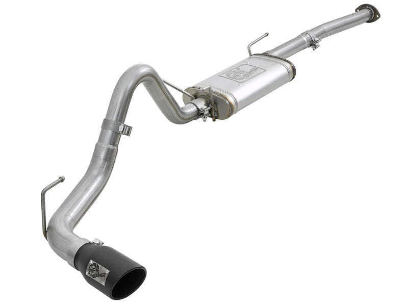 aFe MACH Force-Xp 2-1/2in 304 SS Cat-Back Exhaust w/Black Tips 2016+ Toyota Tacoma L4-2.7L / V6-3.5L - DTX Performance