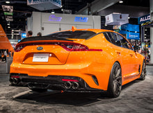 Load image into Gallery viewer, Borla 2018 Kia Stinger 2.0L/3.3L AT RWD/AWD 2.25in Carbon Fiber Tip Kit - DTX Performance