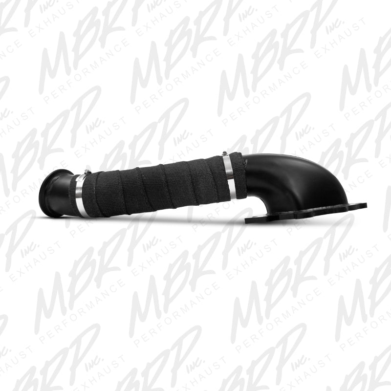 MBRP 01-04 Chev/GMC 6.6L Duramax 3in Turbo Down Pipe Black - DTX Performance