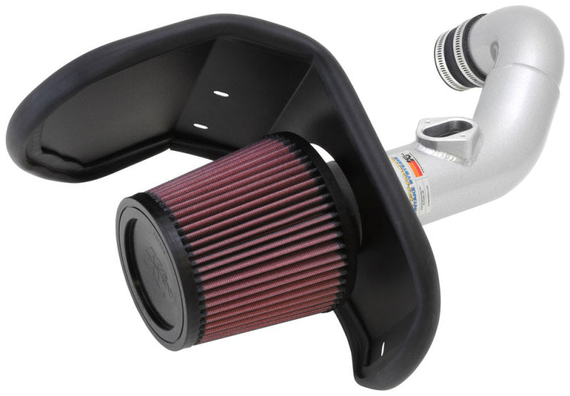 K&N 12 Chevy Sonic 1.4L Silver Typhoon Performance Intake - DTX Performance