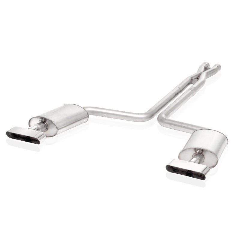 Stainless Works 1992-96 LT1/LT4 Corvette 2-1/2in Exhaust System X-Pipe Turbo S-Tube Mufflers Tips - DTX Performance