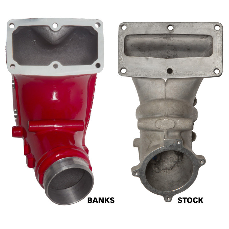 Banks Power 07.5-17 Ram 2500/3500 6.7L Diesel Monster-Ram Intake System w/ Fuel Line 3.5in Red - DTX Performance