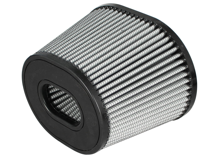 aFe MagnumFLOW Pro Dry S Air Filters 4F x (9x6-1/2)B x (6-3/4x5-1/2)T (INV) x 6-1/8 H in - DTX Performance