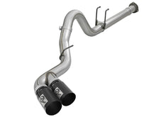 Load image into Gallery viewer, aFe Power 11-14 Ford F250/F350 6.7L Diesel Rebel XD 4in 409 SS DPF-Back Exhaust System - Black Tips - DTX Performance