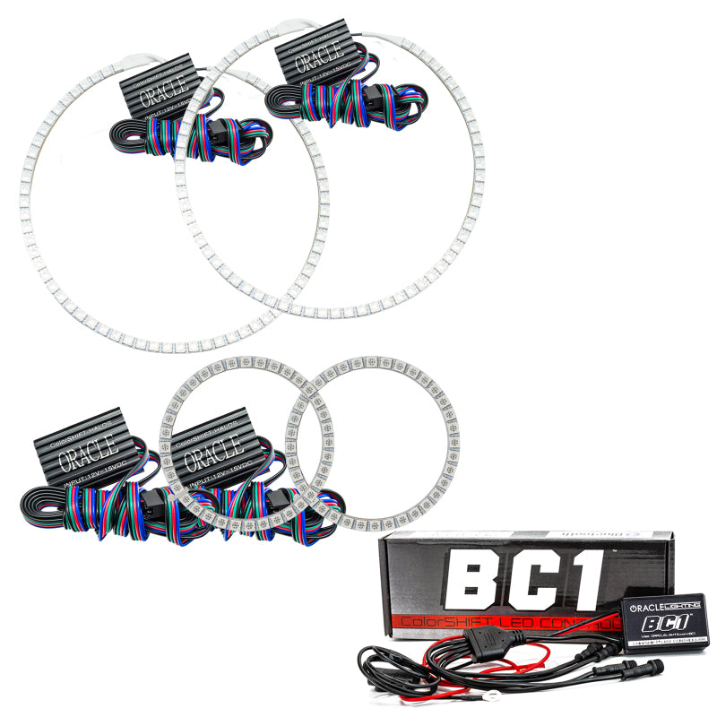 Oracle Mini Cooper 09-13 Halo Kit - ColorSHIFT w/ BC1 Controller - DTX Performance