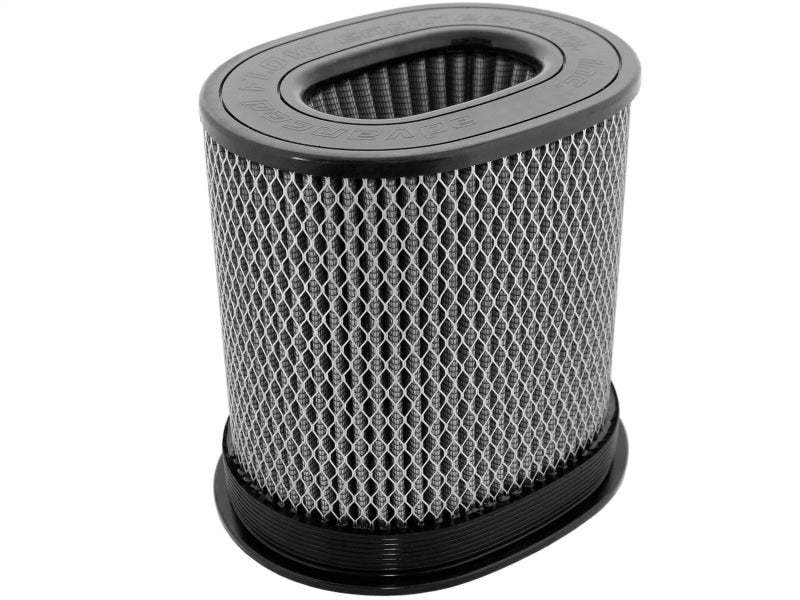 aFe MagnumFLOW HD Air Filters Pro Dry S Oval 7in X 4.75in F 9in X 7in T X 9H - DTX Performance