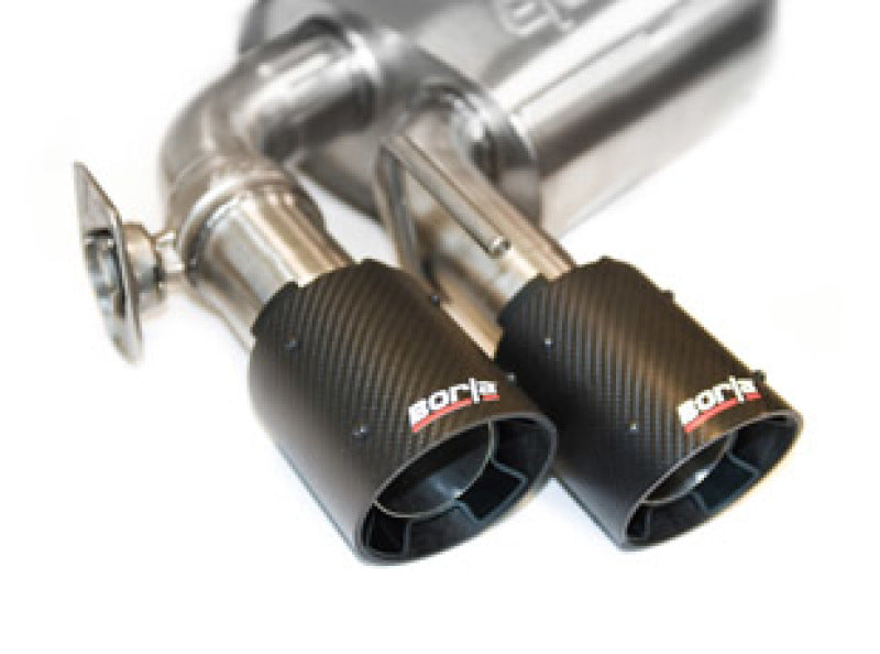 Borla 19 Chevrolet Silverado/GMC Sierra 1500 6.2L SS ATAK Catback Exhaust - Carbon Fiber Tips - DTX Performance