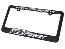 Load image into Gallery viewer, aFe Power Marketing Promotional PRM Frame License Plate: aFe Power - DTX Performance