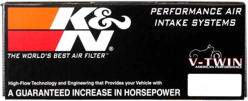 K&N Street Metal  Intake System Black for Harley Davidson - DTX Performance