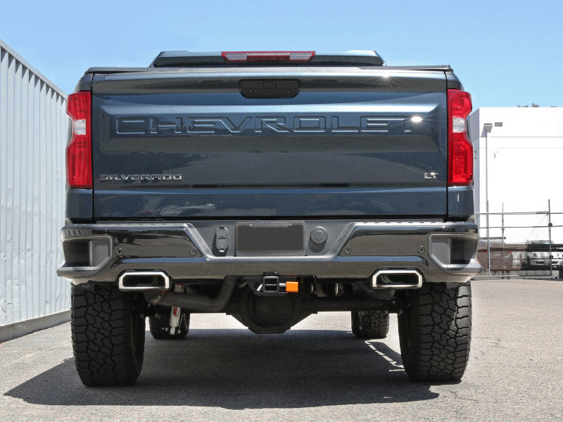 aFe Gemini XV 3in 304 SS Cat-Back Exhaust w/ Cutout 19-21 GM Silverado/Sierra 1500 V8 - DTX Performance