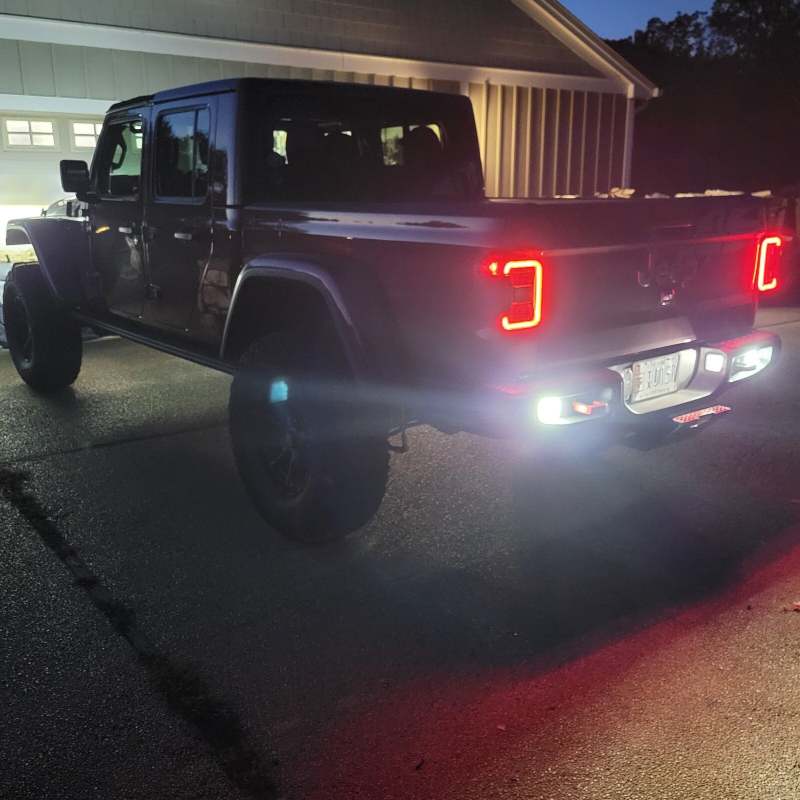 Oracle Rear Bumper LED Reverse Lights for Jeep Gladiator JT - 6000K - DTX Performance