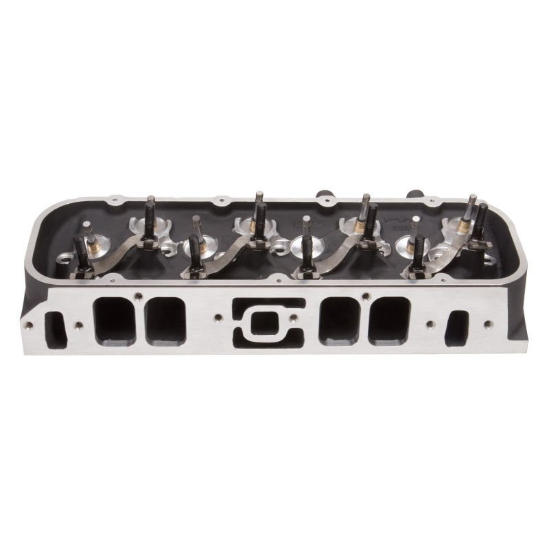 Edelbrock Single Marine BBC Rect Port Head w/ Valves - DTX Performance