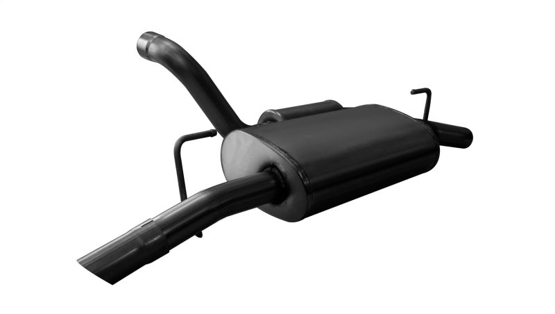 Corsa 18+ Jeep Wrangler JL 2.5in Dual Rear Turn Down Exit Black Touring Axle-Back Exhaust - DTX Performance