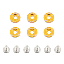 Load image into Gallery viewer, Mishimoto Small Fender Washer Kit (6pcs) - Gold - DTX Performance