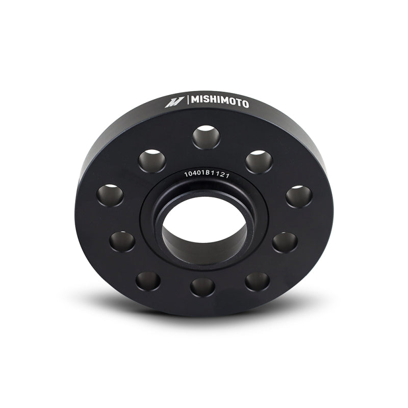 Mishimoto Wheel Spacers - 5x112 - 57.1 - 15 - M14 - Black - DTX Performance