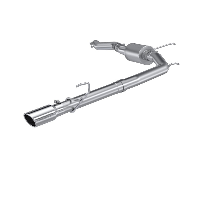 MBRP 2022+ Ford Maverick Aluminized Steel 4in OD Tip Single Side Exit 3in Cat Back Exhaust - DTX Performance