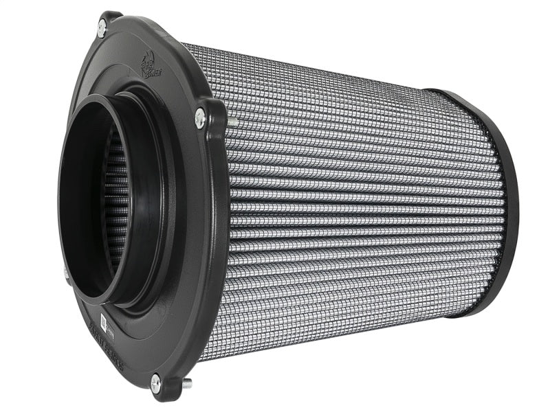 aFe Quantum Pro DRY S Air Filter Inverted Top - 5in Flange x 9in Height - Dry PDS - DTX Performance