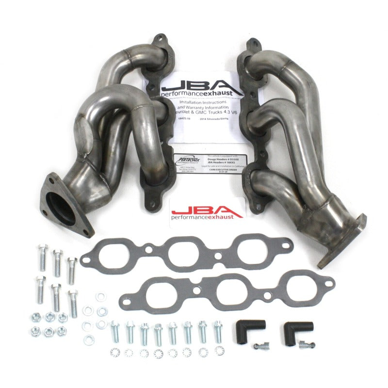 JBA 14-20 GM Truck 4.3L V6 1-5/8in Primary Raw 409SS Cat4Ward Header - DTX Performance