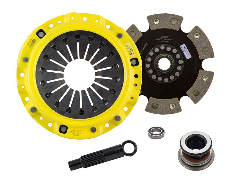 ACT 2000 Honda S2000 HD/Race Rigid 6 Pad Clutch Kit - DTX Performance