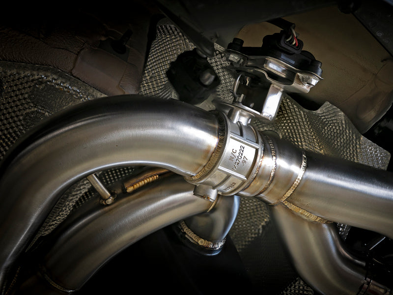 aFe MACHForce XP 3in-2.5in 304SS Exhaust Cat-Back 15-20 Audi S3 L4-2.0L (t) - Carbon Tips - DTX Performance