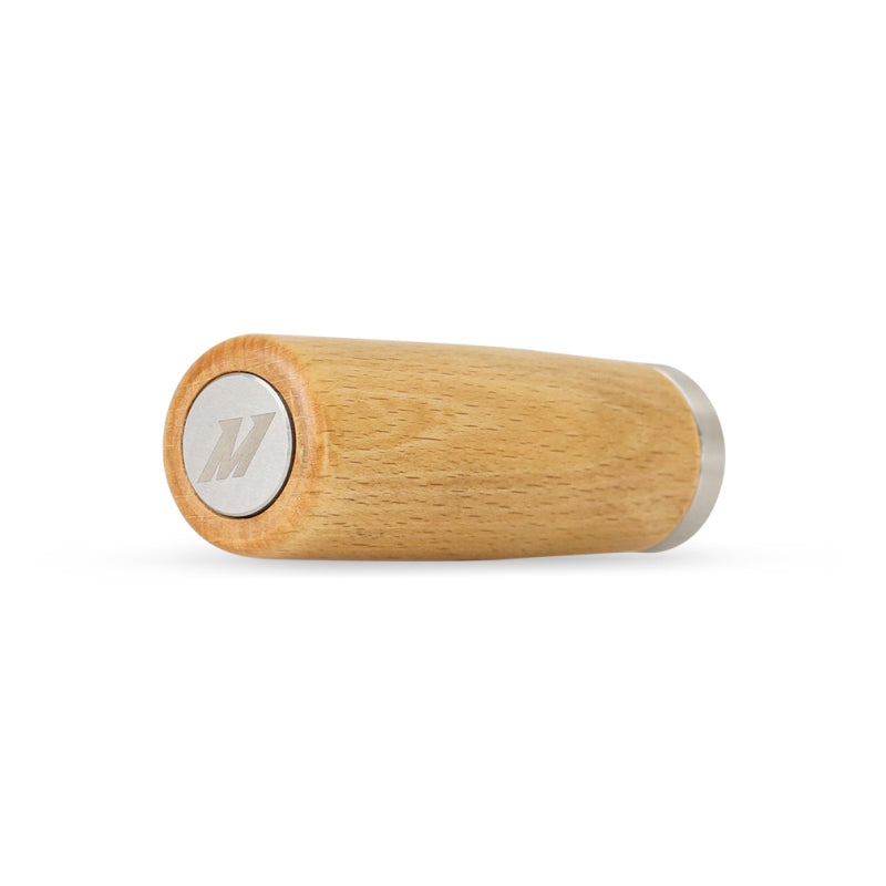 Mishimoto Tall Steel Core Wood Shift Knob - Beech - DTX Performance