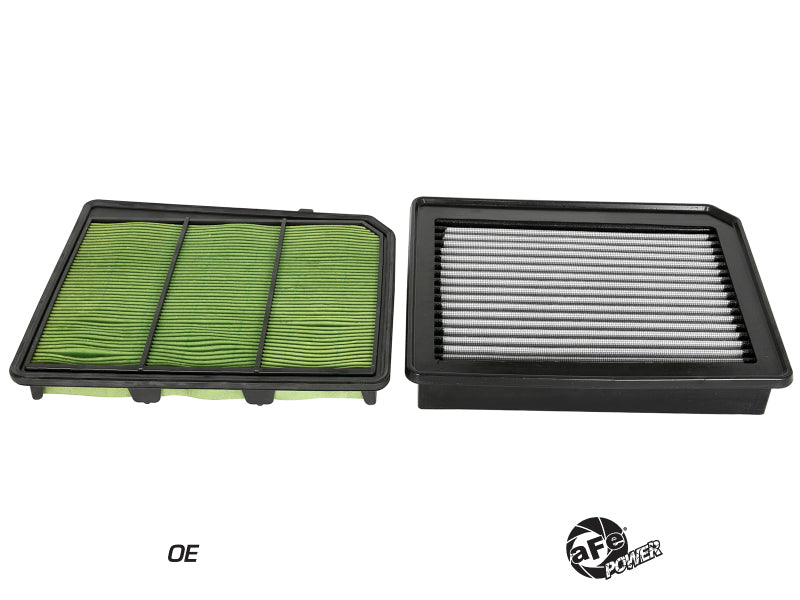 aFe 17-19 Nissan Titan V8 5.6L (Excludes XD Models) MagnumFLOW Pro DRY S OE Replacement Filter - DTX Performance