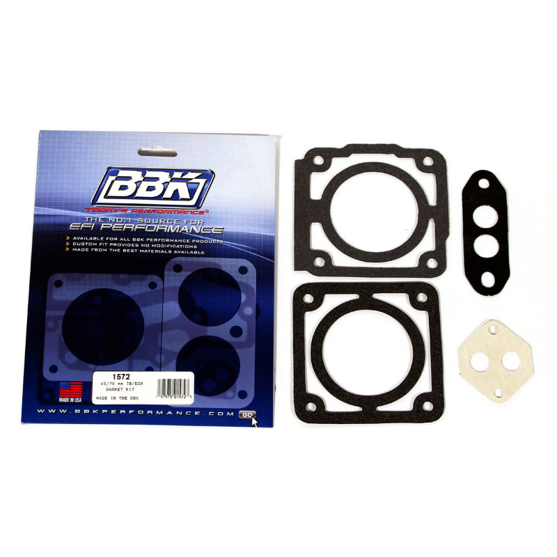 BBK 86-93 Mustang 5.0 65 70mm Throttle Body Gasket Kit - DTX Performance