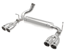 Load image into Gallery viewer, aFe Rebel Series 2.5in 409 SS Axle-Back Exhaust Polished 07-18 Jeep Wrangler (JK) V6-3.6L/3.8L - DTX Performance