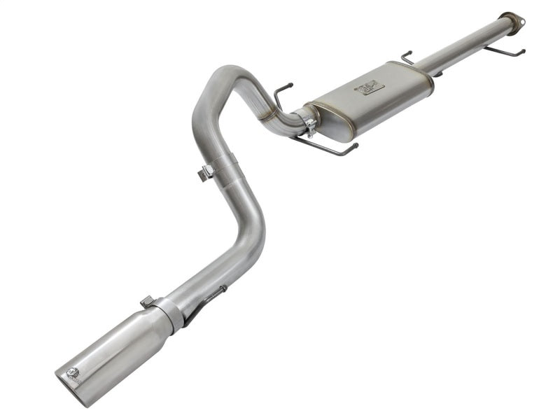 aFe MACH Force Xp 3in SS Cat-Back Single Rear Exit Exhaust w/Polished Tips 07-14 Toyota FJ Cruiser - DTX Performance