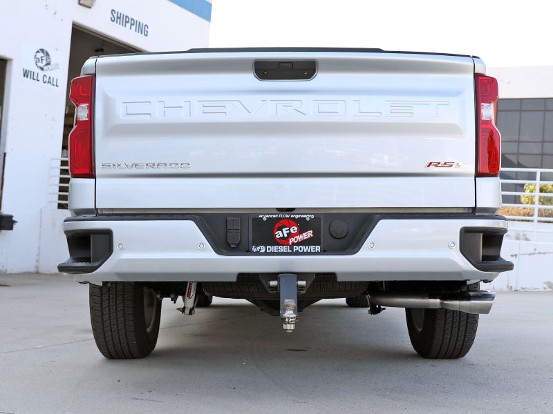 aFe Rebel XD Series 3in 304SS DPF-Back 20-21 GM Trucks L6-3.0L (td) LM2 - Dual Polished Tip - DTX Performance