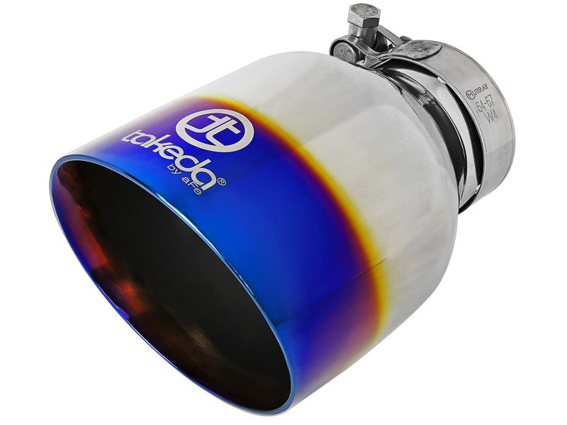 aFe POWER Takeda 06-13 Lexus IS250/IS350 SS Axle-Back Exhaust w/ Blue Flame Tips - DTX Performance