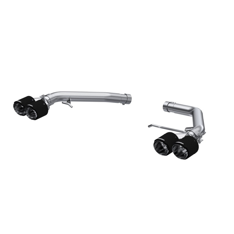 MBRP 14-17 Audi SQ5 3.0T Dual Rear Exit Axle Back w/ Quad Carbon Fiber Tips - T304 - DTX Performance