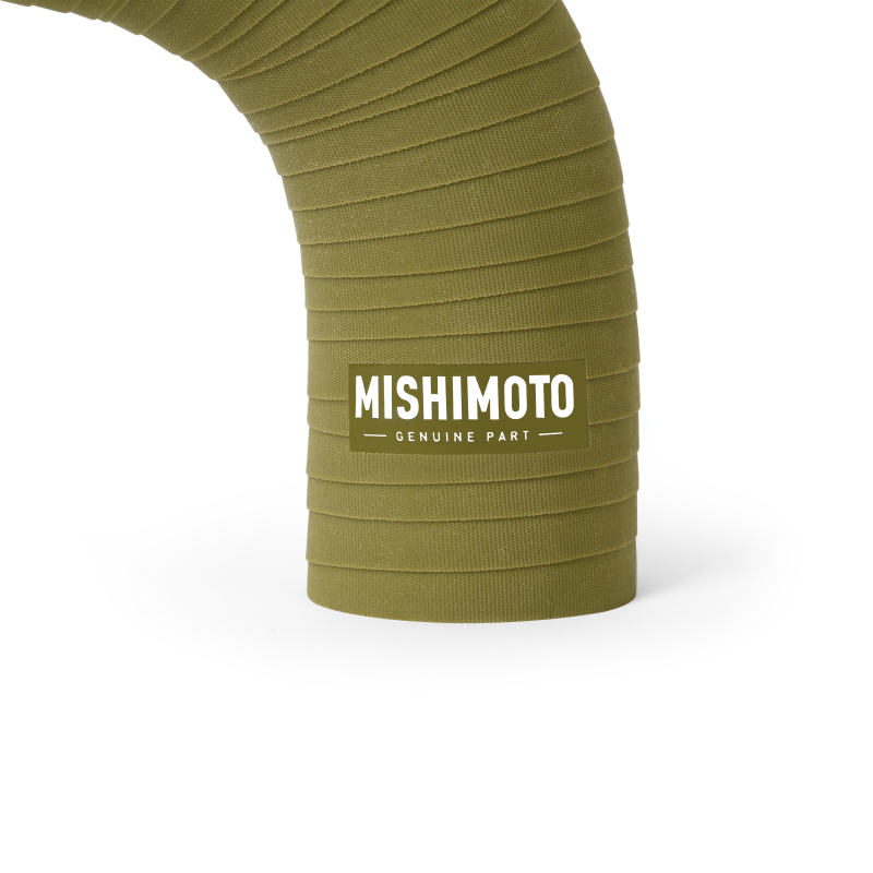 Mishimoto 07-11 Jeep Wrangler 6cyl Silicone Hose Kit Olive Drab - DTX Performance