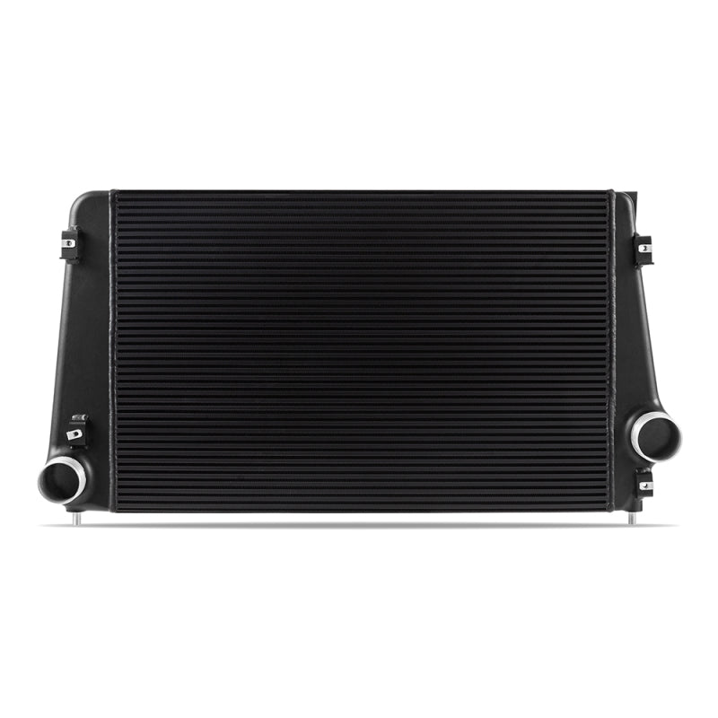 Mishimoto 17-19 GM L5P Duramax Intercooler Kit - Black w/ Polished Pipes - DTX Performance