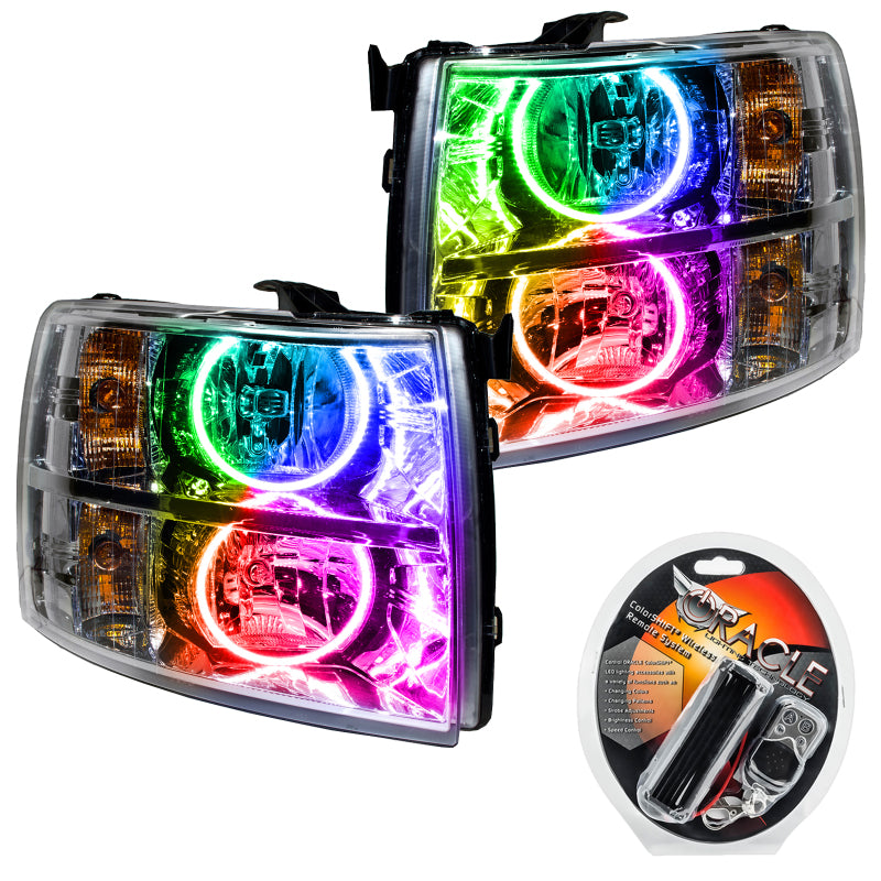 Oracle 07-13 Chevrolet Silverado SMD HL - Round Style - ColorSHIFT - DTX Performance