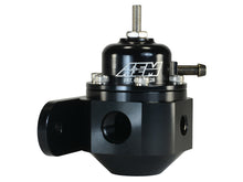 Load image into Gallery viewer, AEM Universal Black Adjustable Fuel Pressure Regulator - DTX Performance