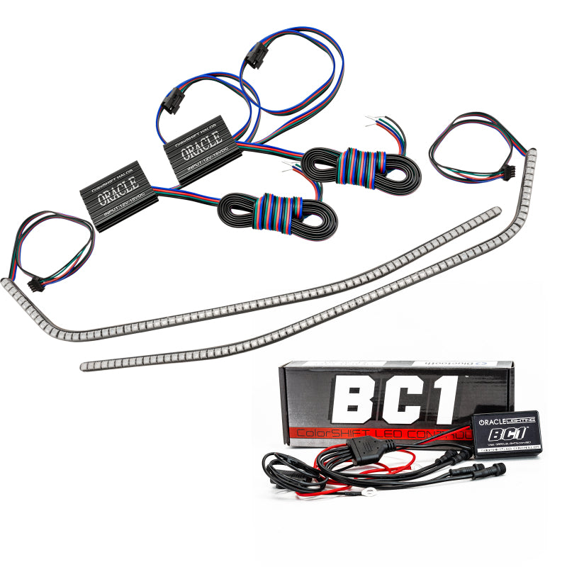 Oracle 16-21 Chevy Camaro Surface Mount DRL Modules - ColorSHIFT w/ BC1 Controller - DTX Performance