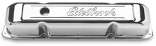 Load image into Gallery viewer, Edelbrock Valve Cover Signature Series Chrysler 1958-1979 361-440 V8 Chrome - DTX Performance