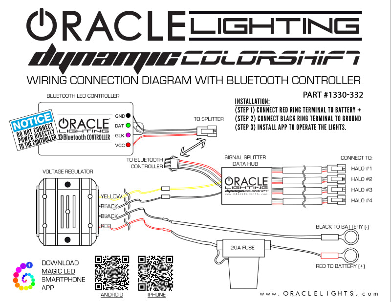 Oracle 13-18 Dodge Ram Dynamic DRL Replacement + Turn Signals - ColorSHIFT - Dynamic - DTX Performance