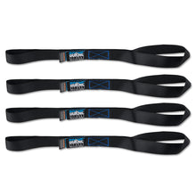 Load image into Gallery viewer, Mishimoto Medium-Duty Ratchet Tie-Down Kit (4-Pack) Black - DTX Performance