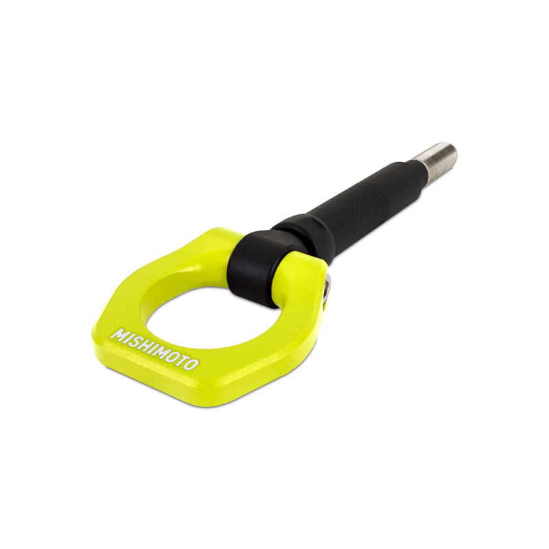 Mishimoto 13+ Subaru BRZ/FRS/86 / 18+ Subaru WRX Neon Yellow Racing Front Tow Hook - DTX Performance